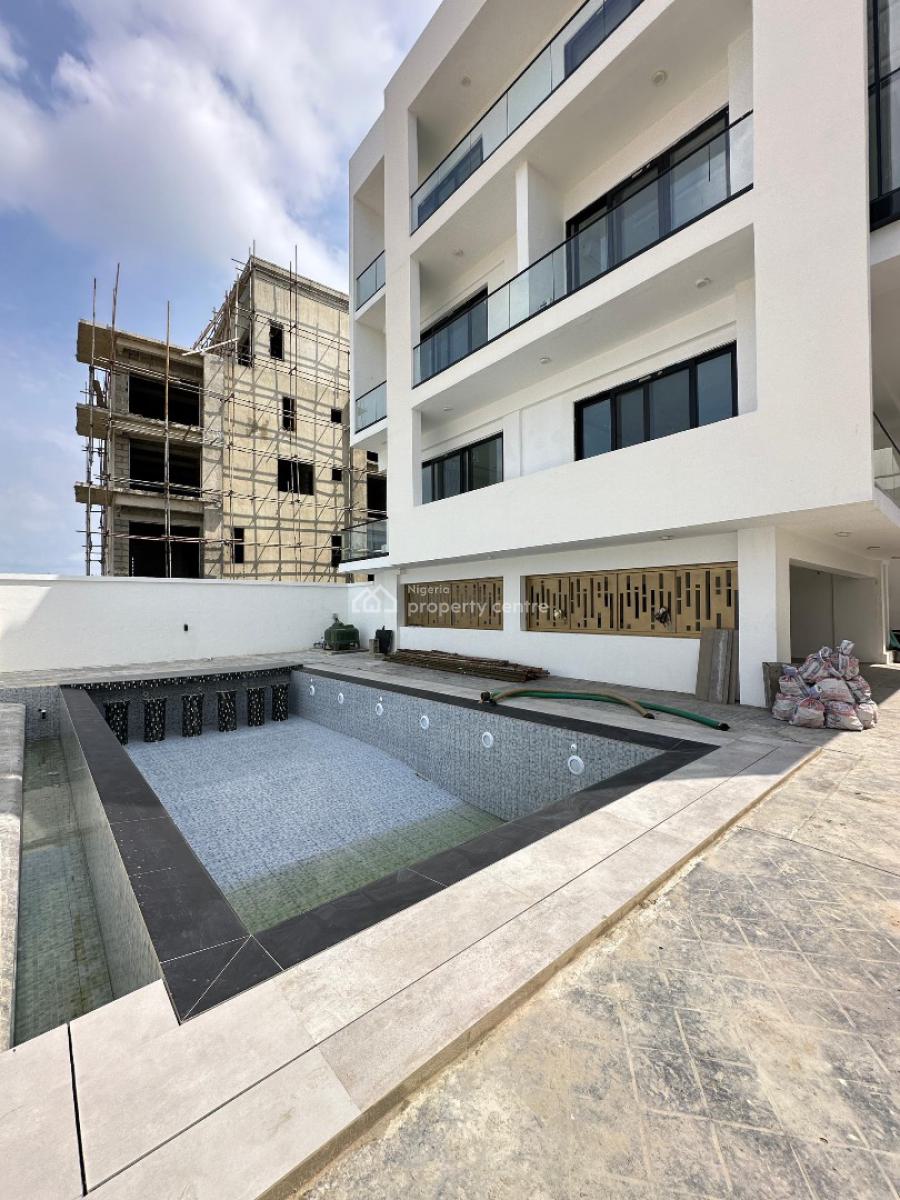 Waterview 5 Bedroom Terraced Duplex with Swimming Pool, Gym and Bq, Banana Island, Banana Island, Ikoyi, Lagos, Terraced Duplex for Sale