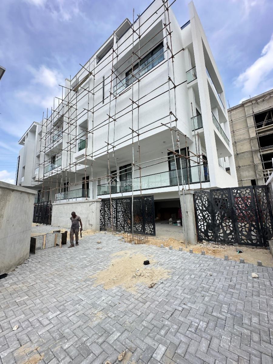 Waterview 5 Bedroom Terraced Duplex with Swimming Pool, Gym and Bq, Banana Island, Ikoyi, Lagos, Terraced Duplex for Sale