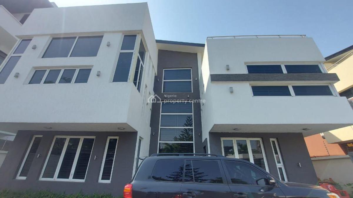 Well Finished 6-bedroom Fully Detached House, Swimming Pool +2rooms Bq, 5th Avenue, Banana Island, Ikoyi, Lagos, Detached Duplex for Rent