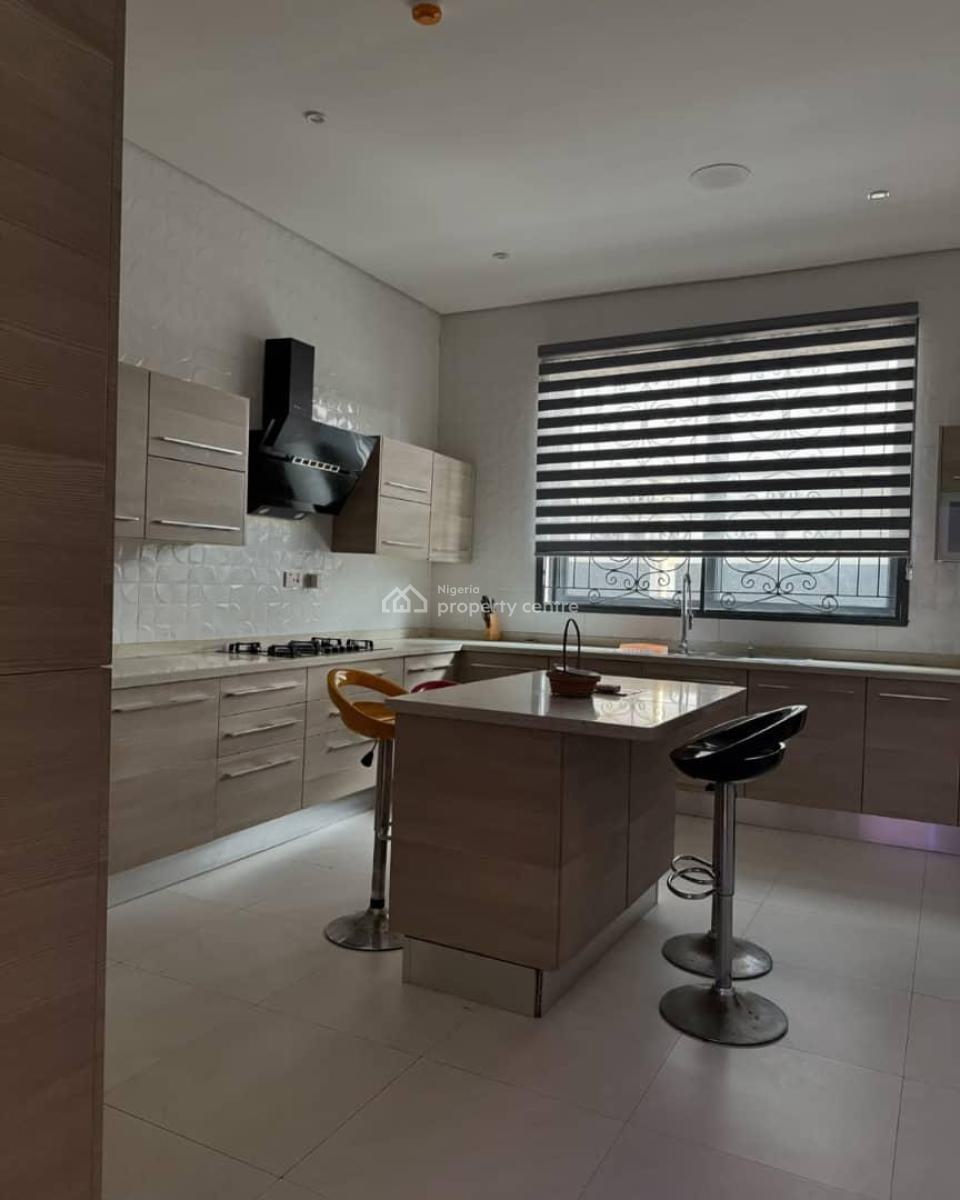 Luxury Furnished 5 Bedroom Terrace Duplex with Pool, Banana Island, Ikoyi, Lagos, Terraced Duplex for Rent