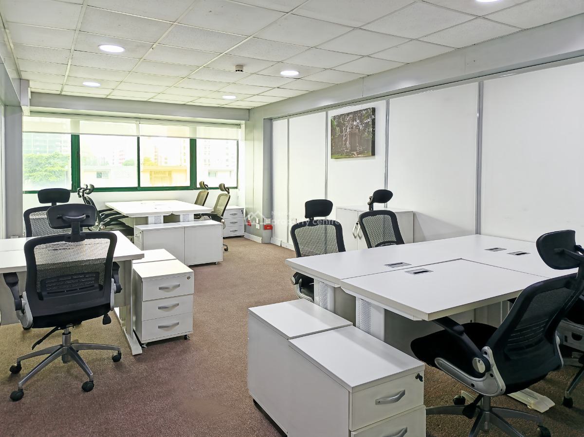 Open Plan Office Space for 15 Persons in Regus Mulliner Towers 2, 39 Alfred Rewane Road, Ikoyi, Lagos, Office Space for Rent