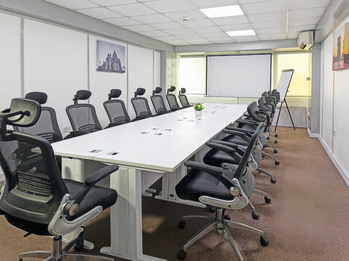 Open Plan Office Space for 15 Persons in Regus Mulliner Towers 2, 39 Alfred Rewane Road, Ikoyi, Lagos, Office Space for Rent