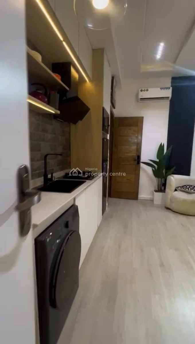 Fully Serviced 1 Bedroom with Pool & Gym, Ikate Elegushi, Lekki, Lagos, Mini Flat (room and Parlour) for Rent