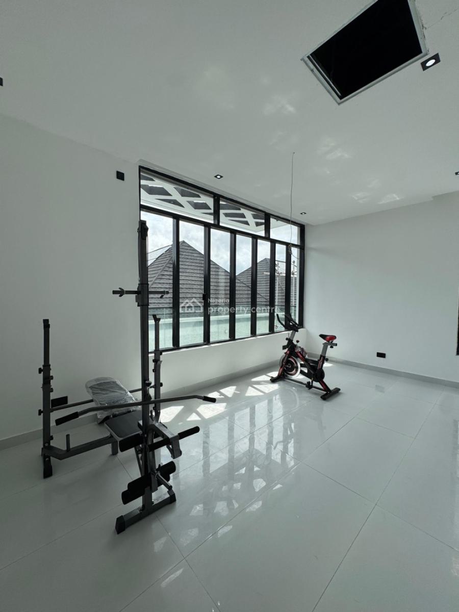 5 Bedroom with a Private Pool, Exterior Lounge, Office, Chevron Drive, Lekki, Lagos, Terraced Duplex for Sale