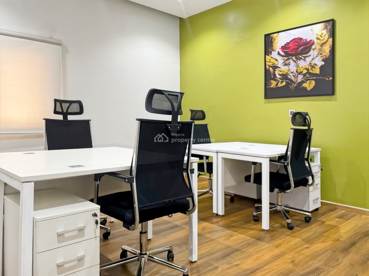 Private Office Space for 4 Persons in Regus Chelsea Cbd, 123 Mohammadu Buhari Way, Chelsea Cbd, Wuse, Abuja, Office Space for Rent