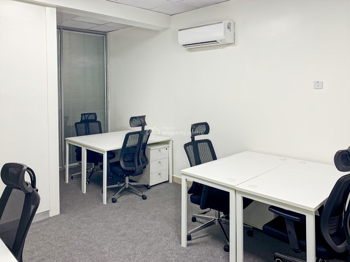 Private Office Space for 5 Persons in Regus Murjanatu House, 1 Zambezi Crescent Off Aguyi Ironsi Street, Murjanatu House, Maitama District, Abuja, Office Space for Rent