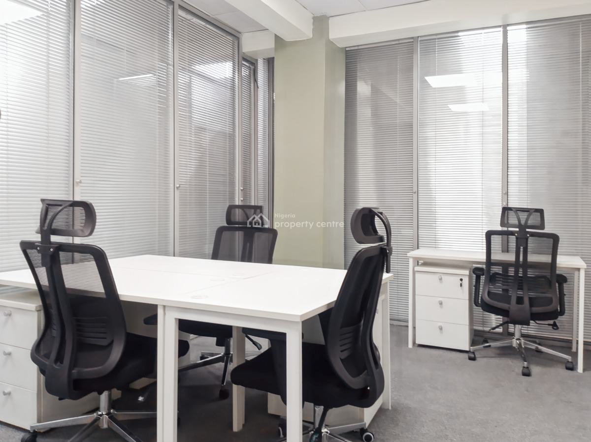 Open Plan Office Space for 15 Persons in Regus Murjanatu House, 1 Zambezi Crescent Off Aguyi Ironsi Street, Murjanatu House, Maitama District, Abuja, Office Space for Rent