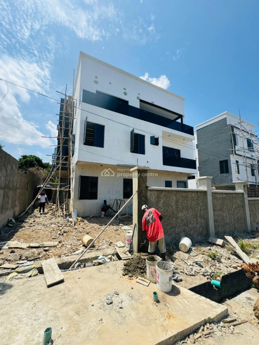 Grand Deluxe 4 Bedroom Semi Detached Duplex with a Bq, Maryland, Lagos, Semi-detached Duplex for Sale