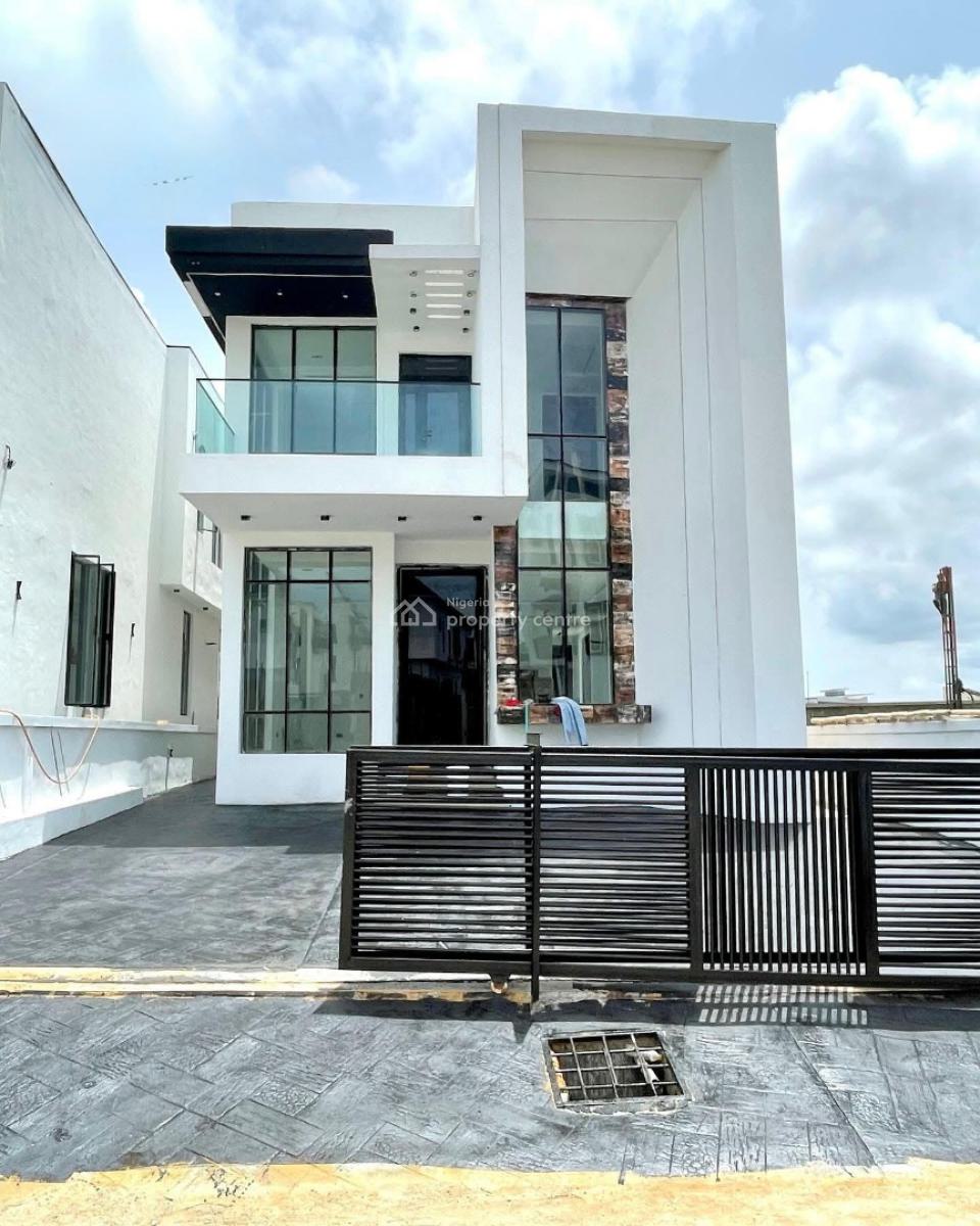 Contemporary 5 Bedroom Detached Duplex with Swimming Pool, Chevron, Lekki, Lagos, Detached Duplex for Sale