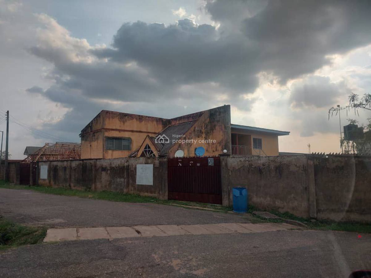 4 Bedroom Duplex on 938sqm of Land in a Corner Piece Facing Tarred Road, Bodija, New Bodija, Ibadan, Oyo, Detached Duplex for Sale