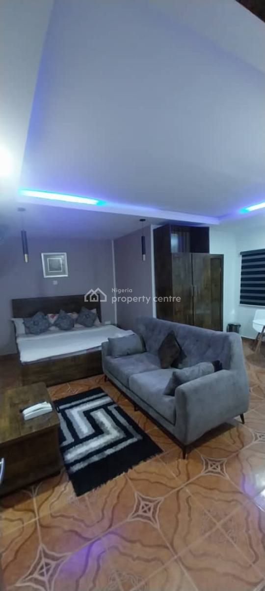 Luxury Furnished Big Studio Apartment with Sitting Room, 2nd Avenue, Gwarinpa, Abuja, Mini Flat (room and Parlour) Short Let