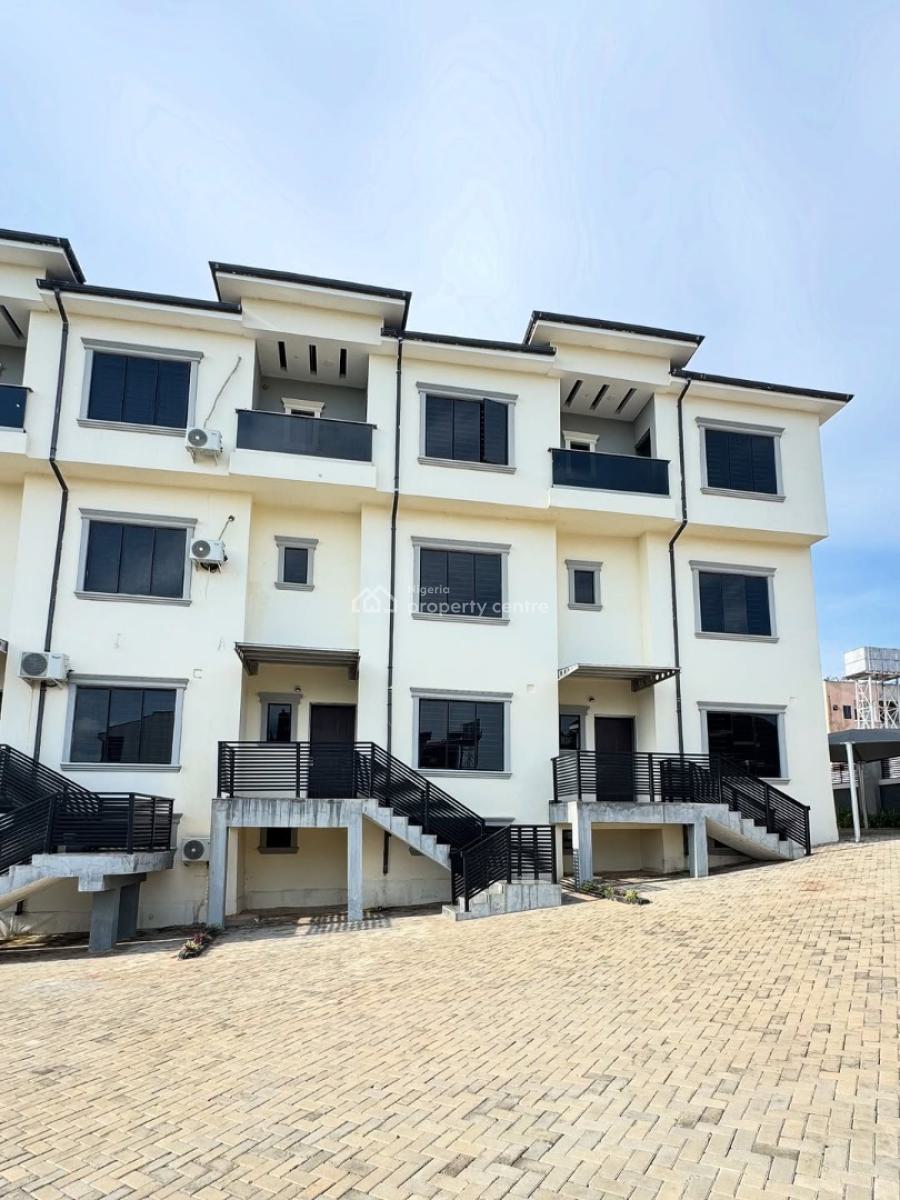 Brand New 6 Bedroom Terrace Duplex, Guzape District, Abuja, Terraced Duplex for Rent