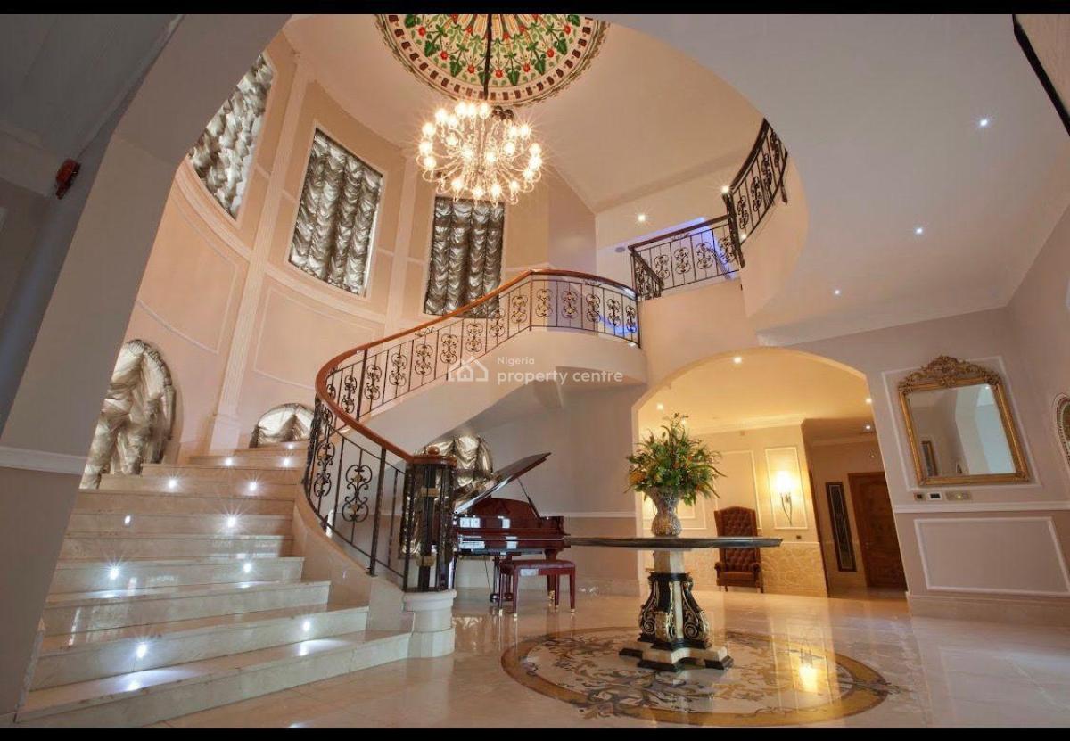 Magnanimous 7 Bedroom Mansion with 4 Rooms Bq, Banana Island, Ikoyi, Lagos, House for Sale