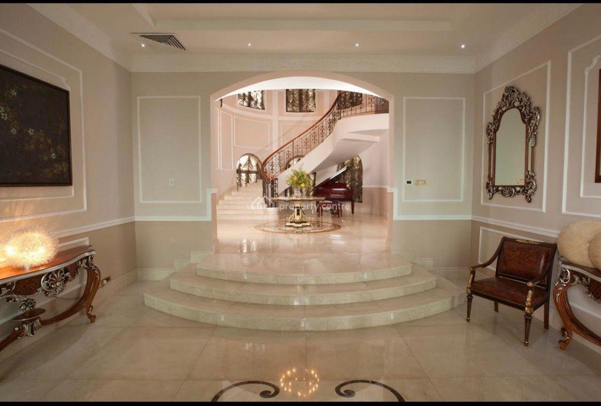 Magnanimous 7 Bedroom Mansion with 4 Rooms Bq, Banana Island, Ikoyi, Lagos, House for Sale