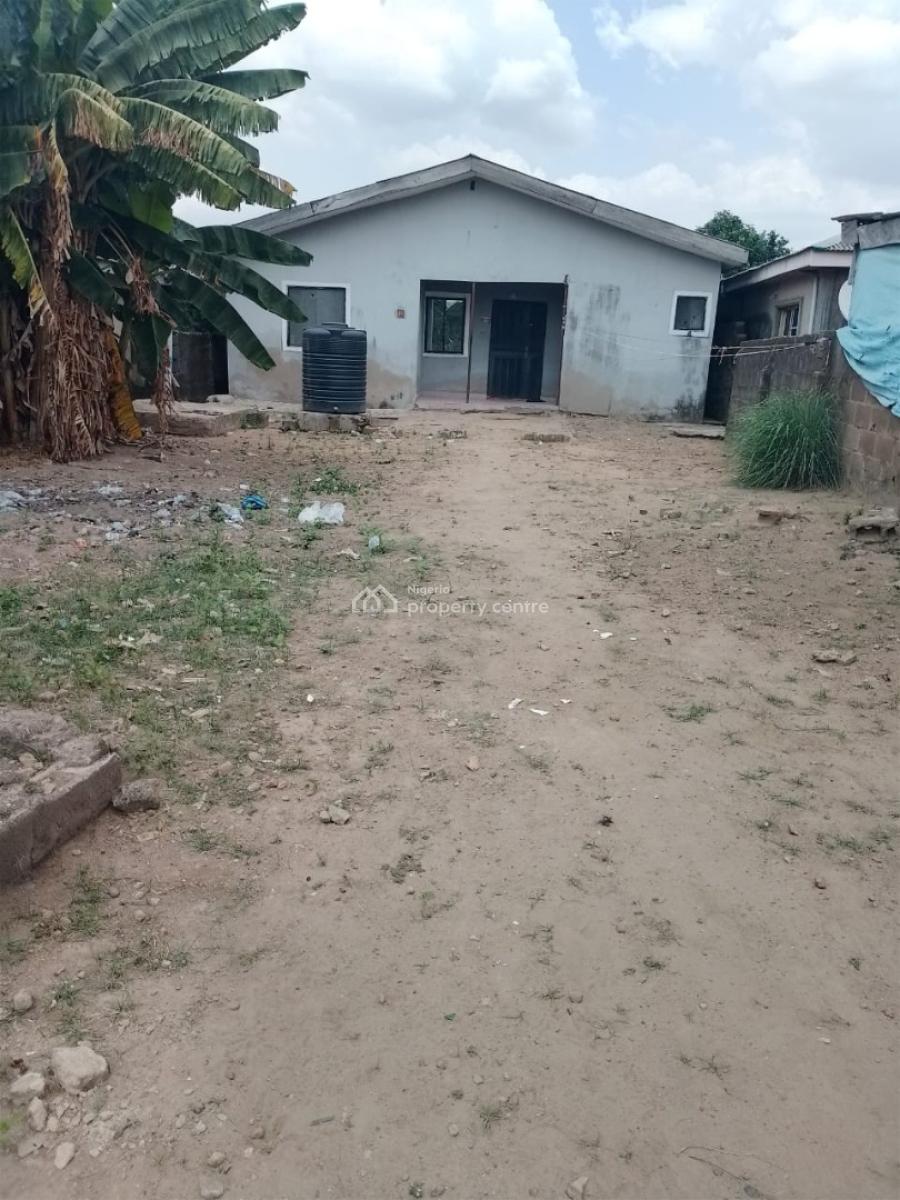 Spacious 3 Bedrooms Bungalow on Half Plot Near Bus-stop, Asese, Ibafo, Ogun, Detached Bungalow for Sale