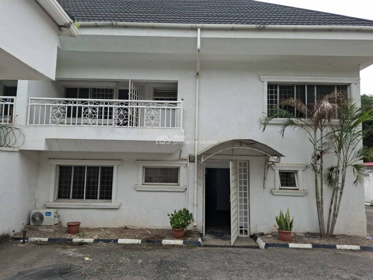 Well Finished 4 Bedroom Detached Duplex with 2 Rooms Bq, Good for Office, Maitama District, Abuja, Detached Duplex for Rent