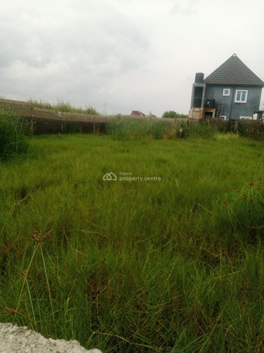 a Plot of Land Fenced and Gated, Harmony Estate, Ado, Ajah, Lagos, Residential Land for Sale