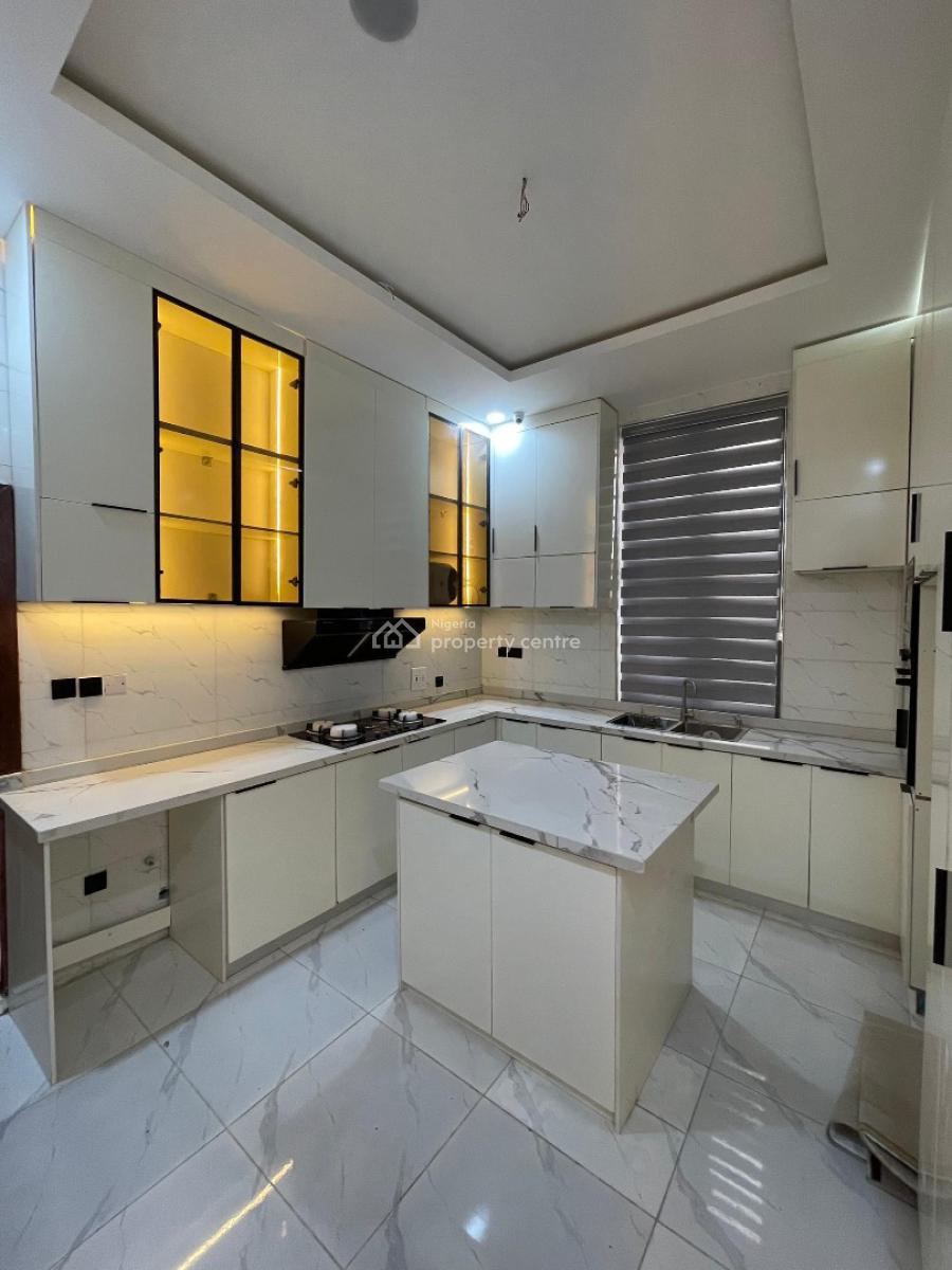 Elegantly Built 5 Bedroom Fully Detached Duplex with a Bq, Chevron, Lekki, Lagos, Detached Duplex for Sale
