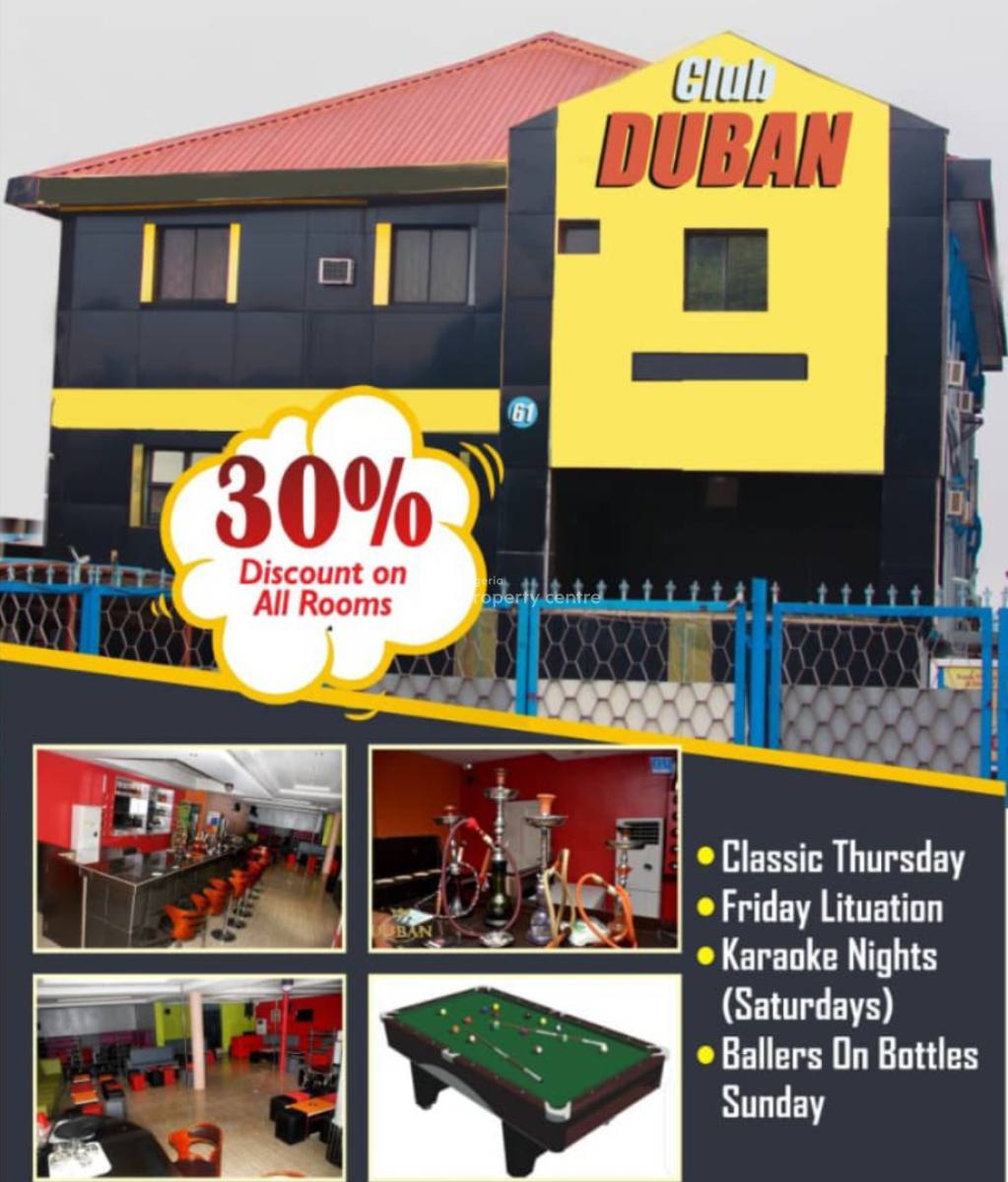 Functional Lounge Bar Rooms/club House, Ogba, Ikeja, Lagos, Commercial Property for Sale