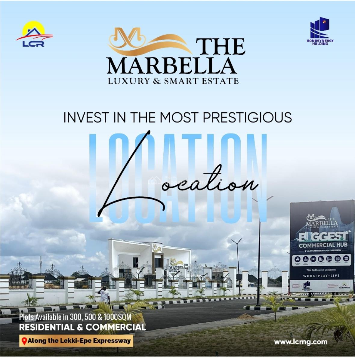 Marbella Luxury and Smart Estate, Along Lekki - Epe Expressway, Ibeju Lekki, Lagos, Land for Sale