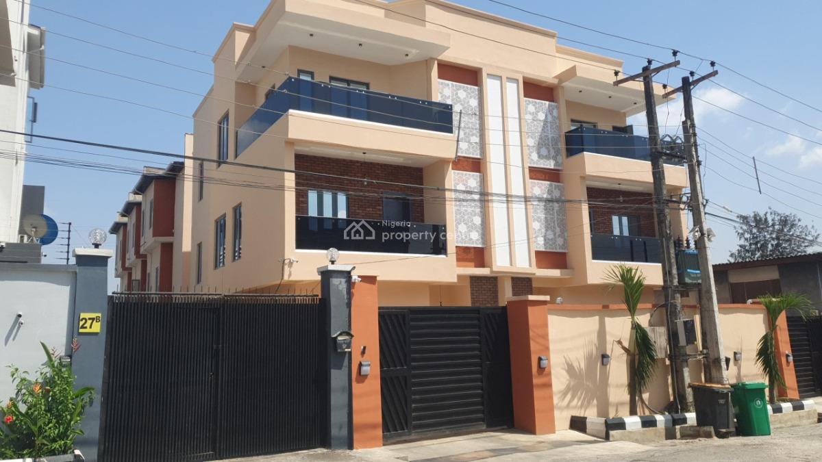 Tastefully Finished 4 Bedroom Terrace Duplex Located in a Serene Neighborhood, Adeniyi Jones, Ikeja, Lagos, Terraced Duplex for Sale