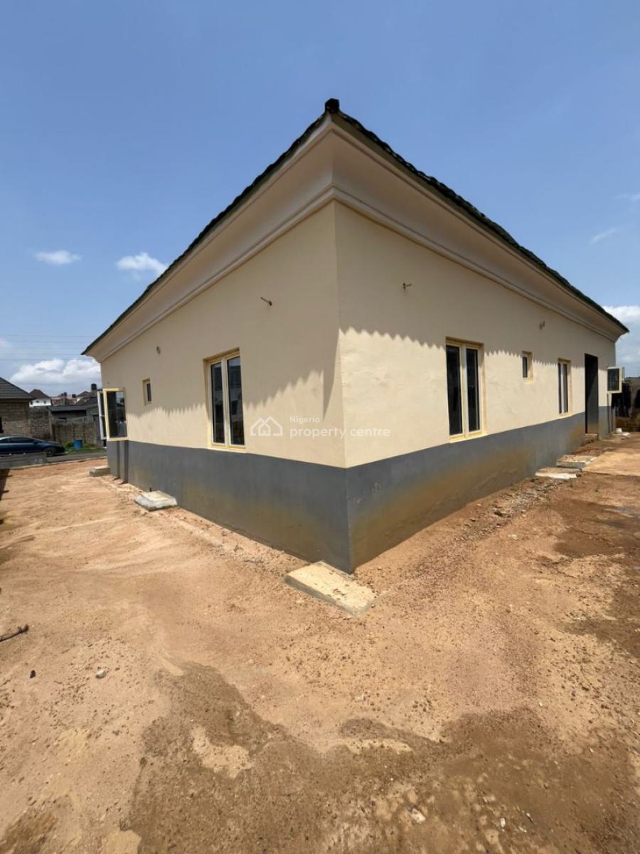 Carcass 3 Bedroom Semi Detached Bungalow, Pyakasa, Lugbe District, Abuja, Semi-detached Bungalow for Sale