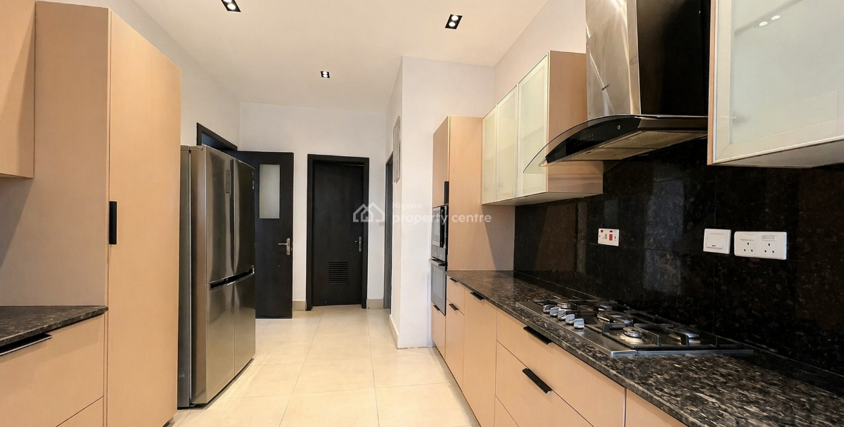 Serviced 3 Bedroom Apartment, Gym, Pool, Office Space & Bq, Lekki Phase 1, Lekki, Lagos, Flat / Apartment for Rent