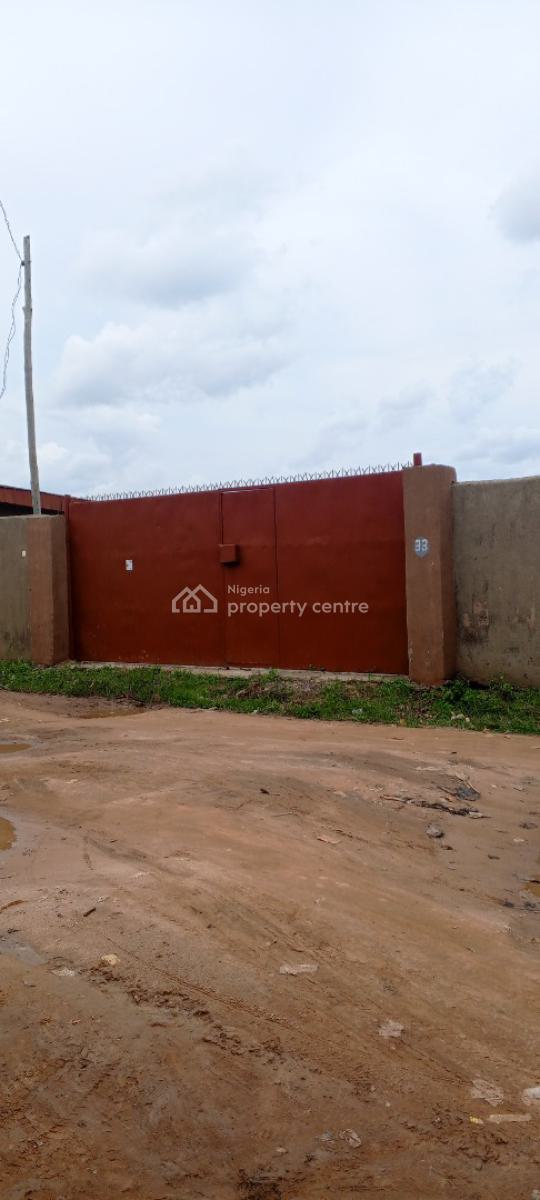 Fenced & Gated Seven Acres of Dry Land Close to Express, Short Drive From Asese Bus Stop, Asese, Asese, Ibafo, Ogun, Mixed-use Land for Sale