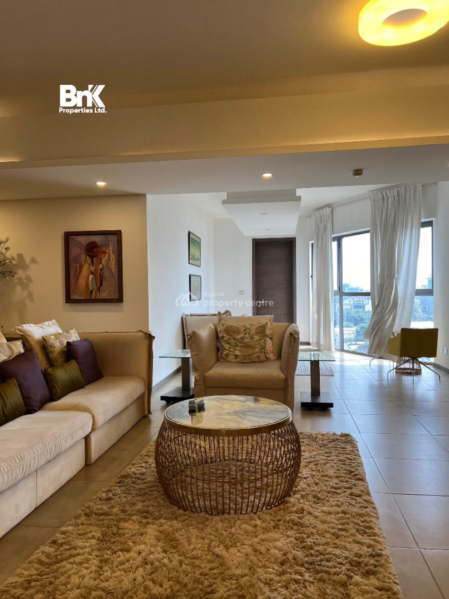 Luxury Furnished 4-bedroom City View Apartment with Bq Available, Victoria Island (vi), Lagos, Flat / Apartment for Rent