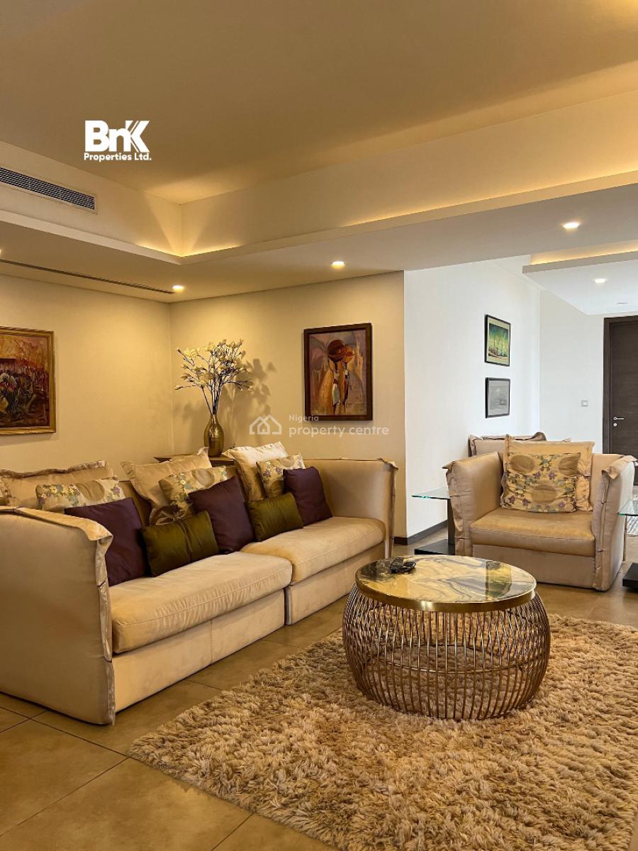 Luxury Furnished 4-bedroom City View Apartment with Bq Available, Victoria Island (vi), Lagos, Flat / Apartment for Rent