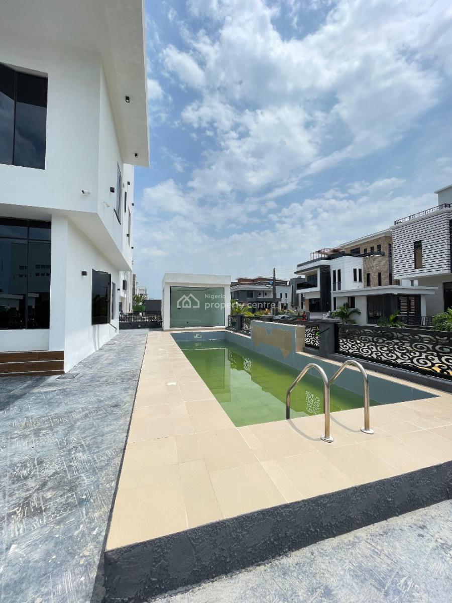 5 Bedroom Detached on Two Floors with Rooftop Terrace, Osapa, Lekki, Lagos, Detached Duplex for Sale