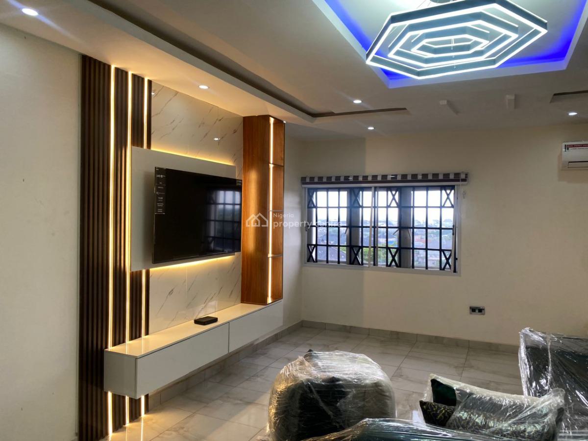 Furnished Miniflat Apartment, Gra Phase 1, Magodo, Lagos, Mini Flat (room and Parlour) for Rent