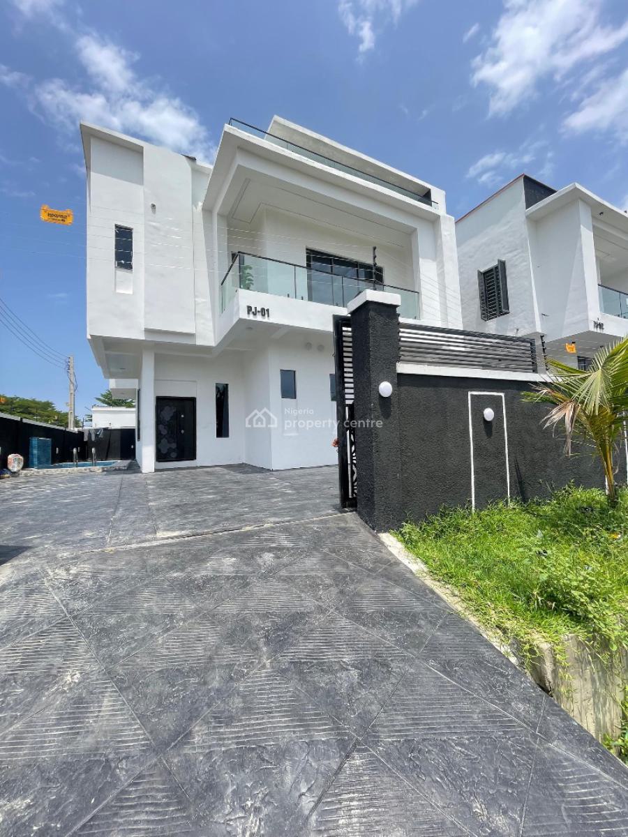 Immaculate 4 Bedroom Detached Duplex with Swimming Pool and a Bq, Ajah, Lagos, Detached Duplex for Sale