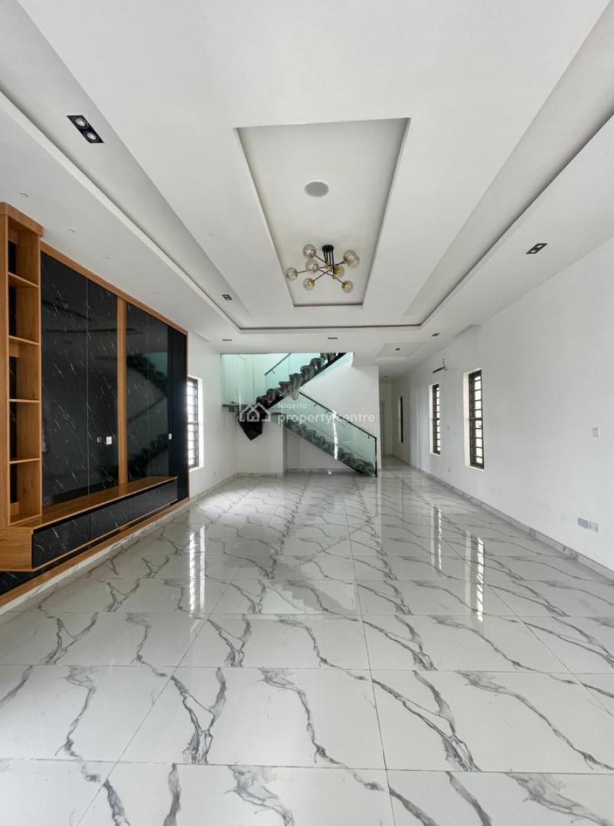 Lovely 4 Bedroom Fully Detached Duplex with Bq and a Massive Pool, 2nd Toll Gate, Lekki, Lagos, Detached Duplex for Sale