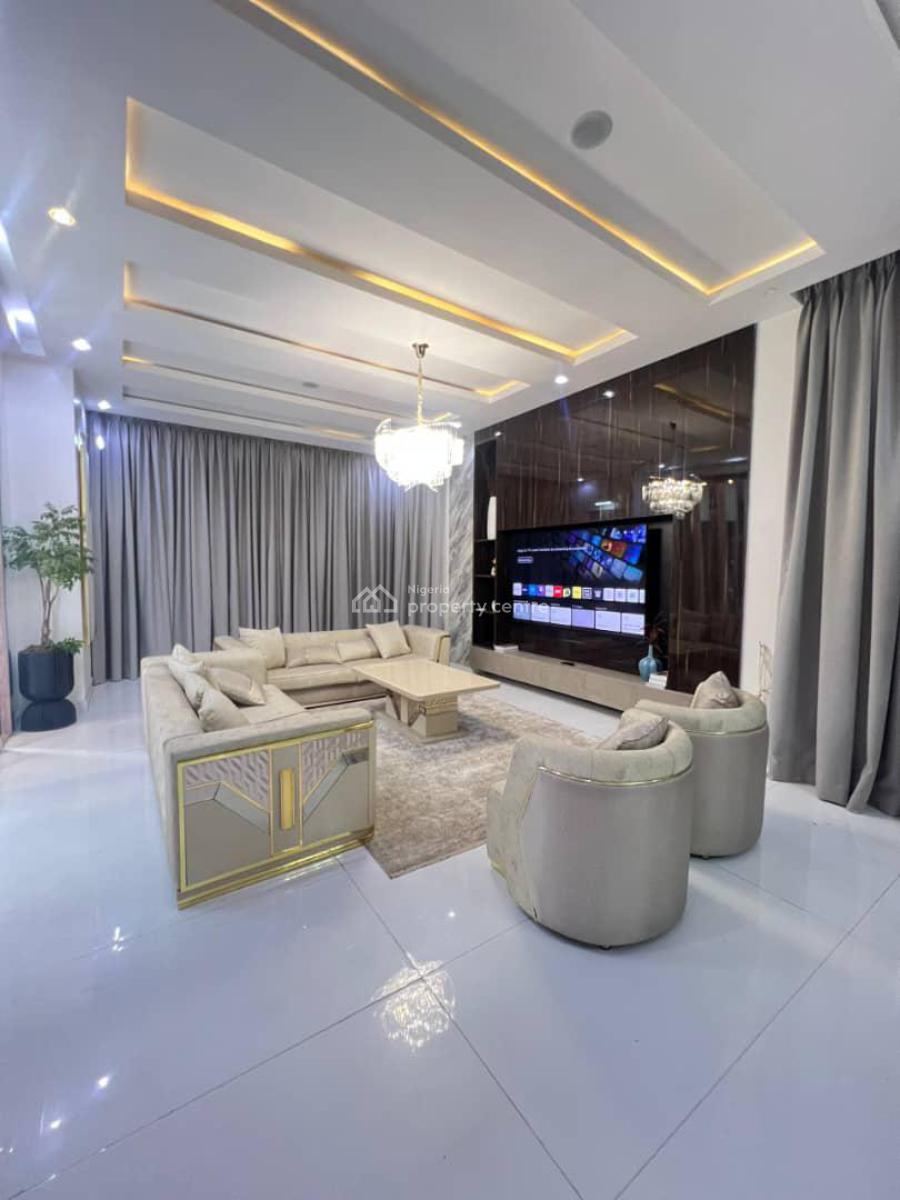 5 Bedroom Fully Furnished Detached Duplex with Pool and Gym, Megamound Estate, Ikota, Lekki, Lagos, Detached Duplex for Rent