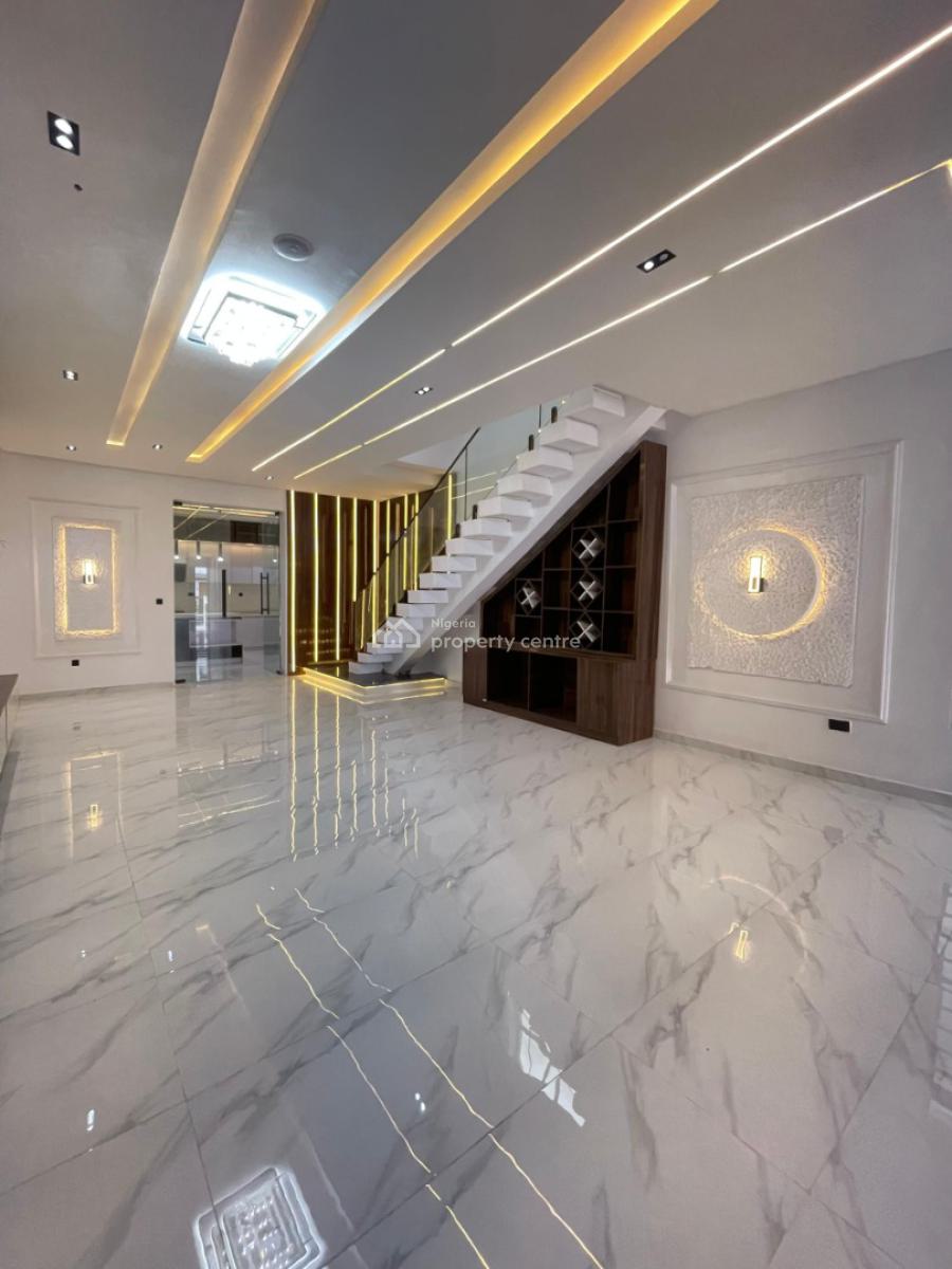 Brand New 5 Bedroom Fully Detached with Pool in a Secured Estate, Ajah, Lagos, Detached Duplex for Sale