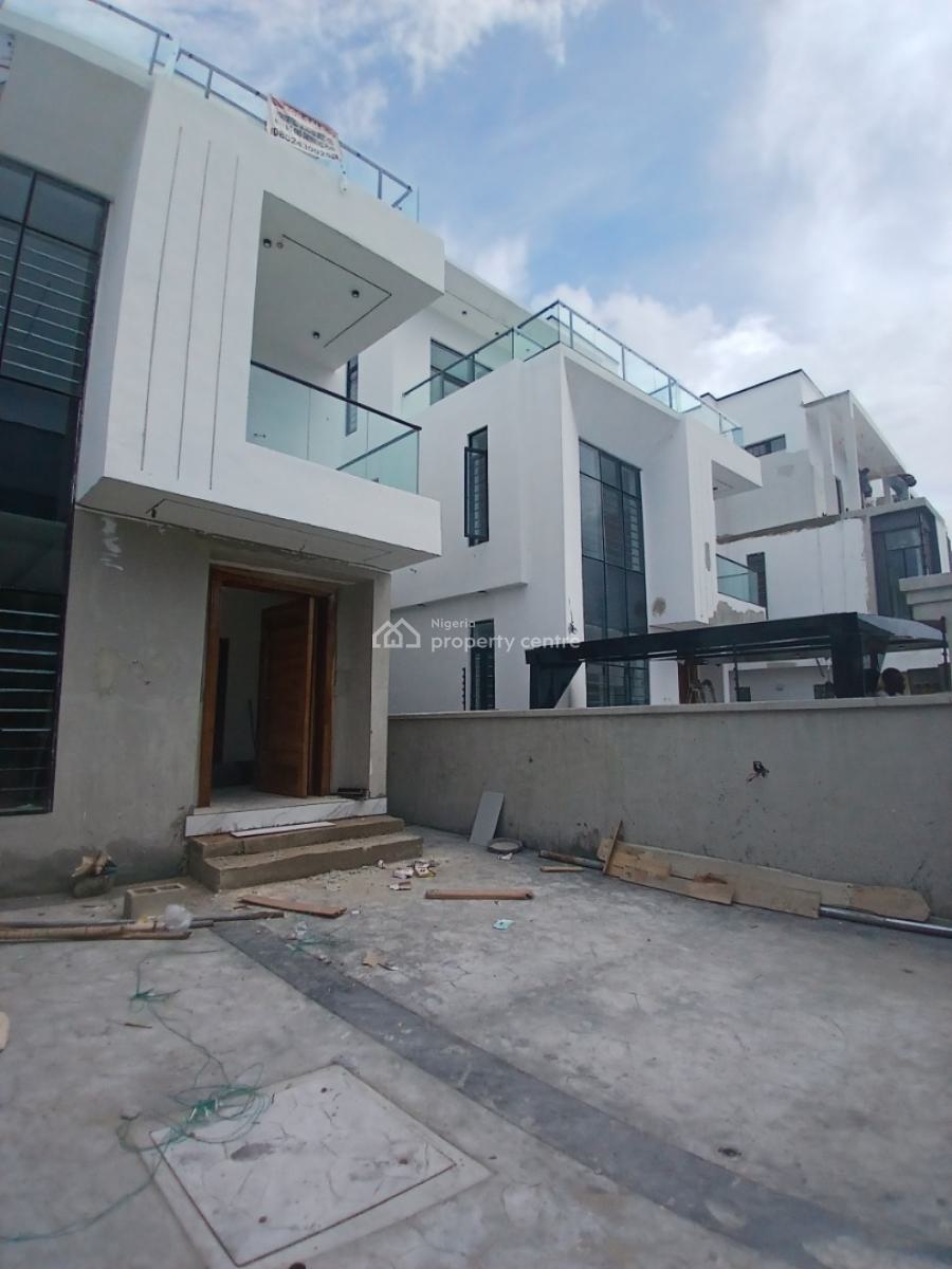 Gigantic 5 Bedroom Fully Detached Duplex with Swimming Pool, Cinema, Chevron, Lekki, Lagos, Detached Duplex for Sale