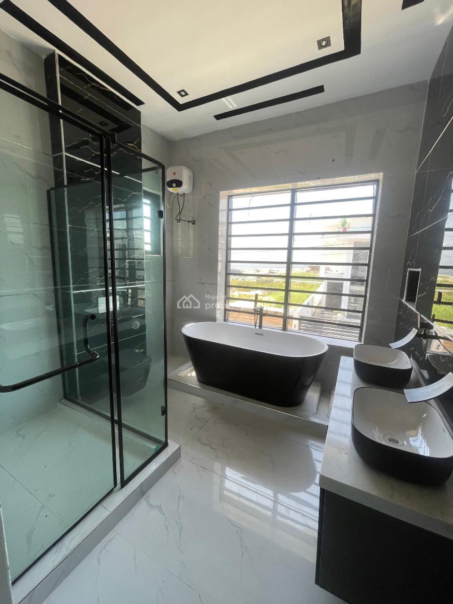 Newly Built 3 Bedroom with Bq Fully Serviced Terraced Duplex, Ajah, Lagos, Flat / Apartment for Sale