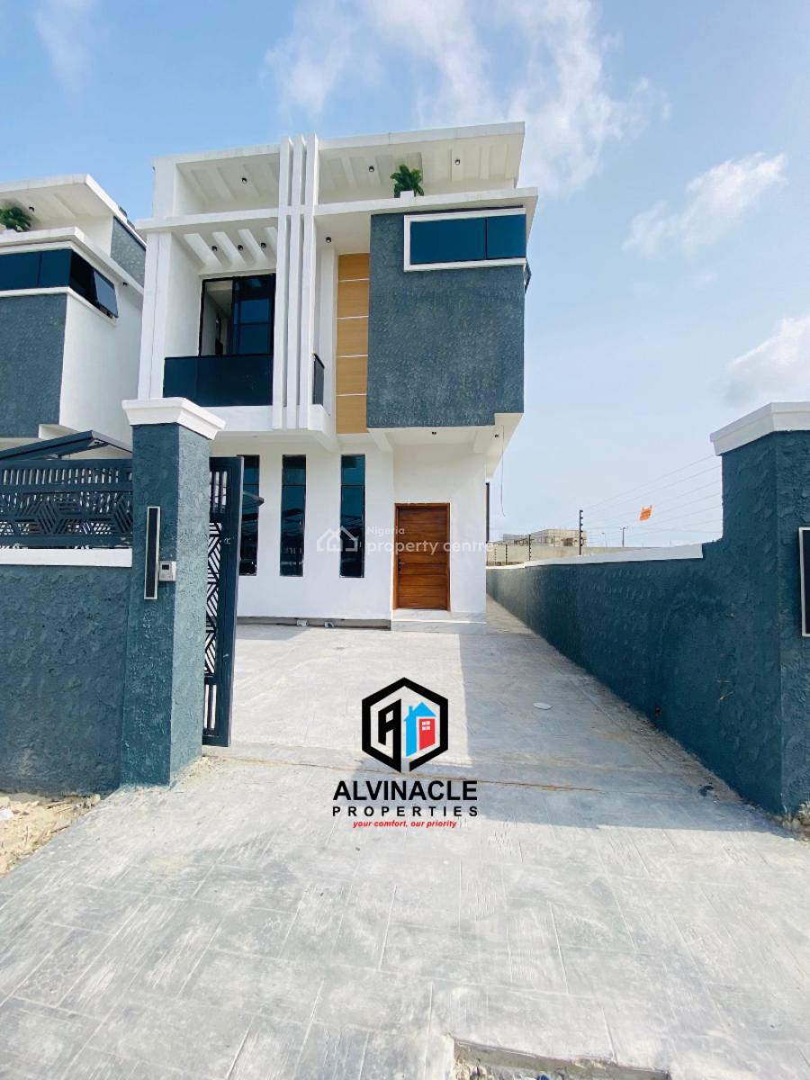 Newly Built 4 Bedroom Duplex with 1 Bq, Harris Drive, Vgc, Lekki, Lagos, Detached Duplex for Sale
