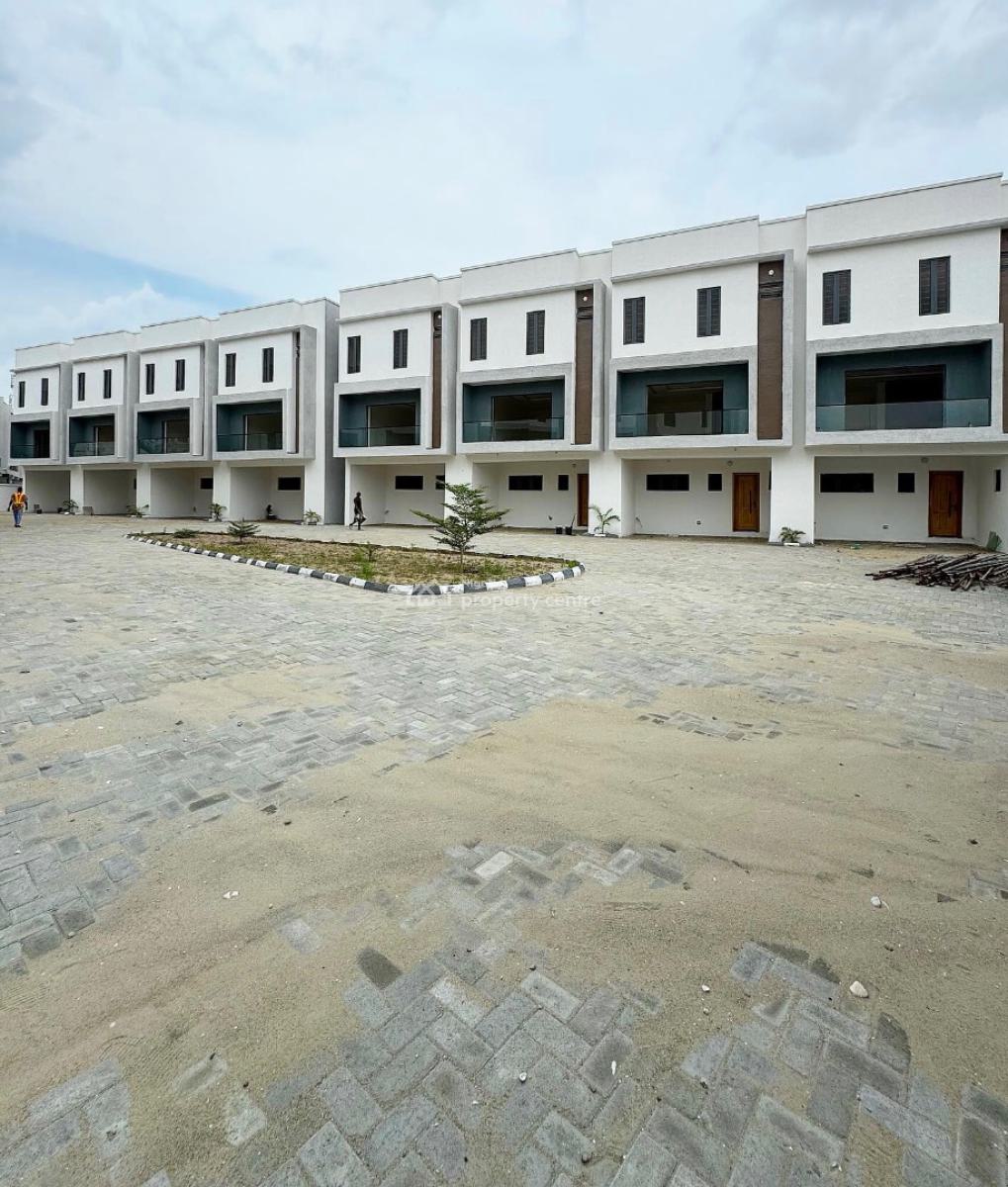 Newly Built 4 Bedroom Terrace Duplex with Bq, Ikate, Lekki, Lagos, Terraced Duplex for Sale