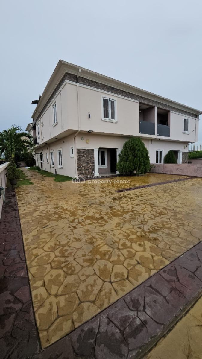 Sweet and Spacious 4 Bedroom Semi Detached House with 1 Bq, Royal Garden Estate, Ajah, Lagos, Semi-detached Duplex for Rent