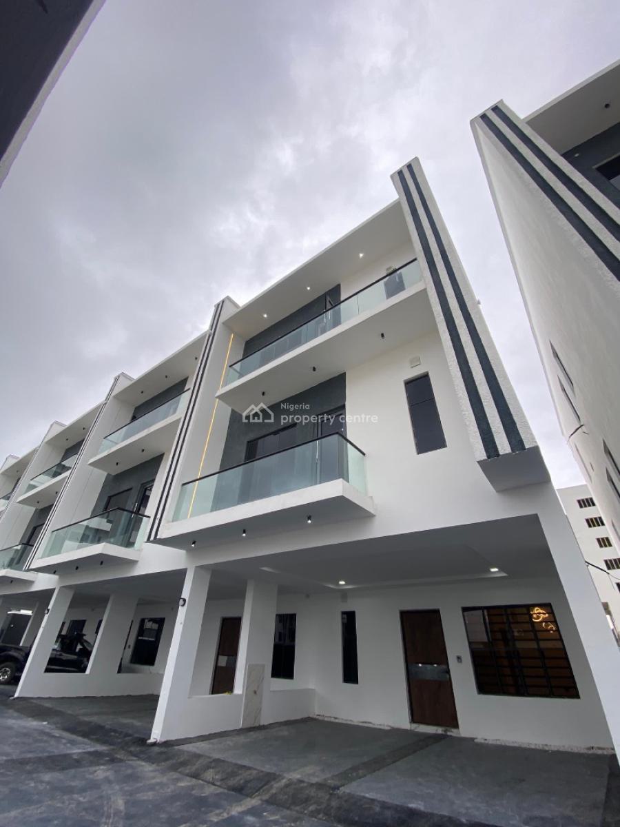 4 Bedroom Terrace Duplex with Bq, Ikate, Lekki, Lagos, Terraced Duplex for Sale