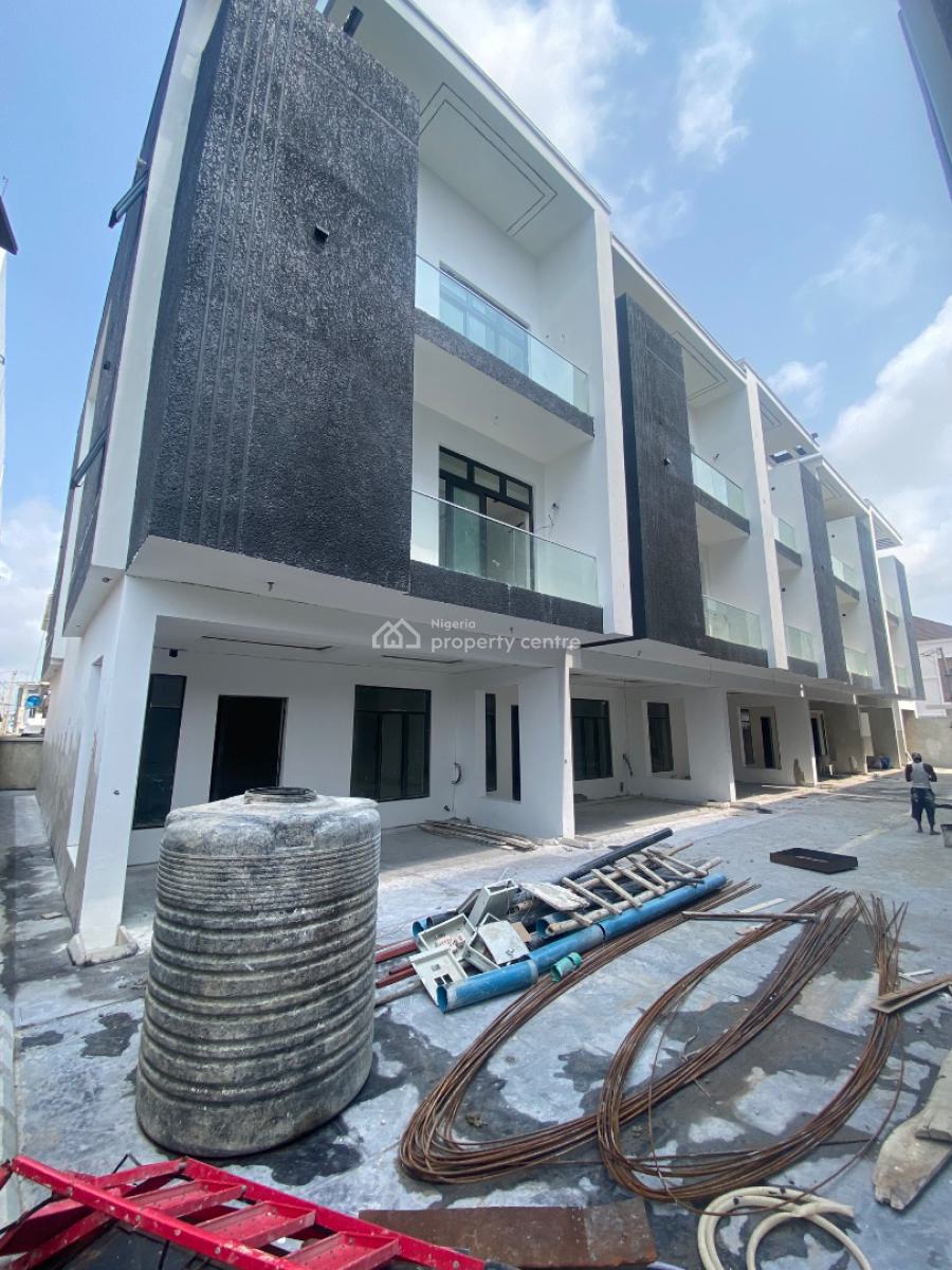 Lovely 5 Bedroom Triplex with 1bq, Ikate, Lekki, Lagos, Terraced Duplex for Sale