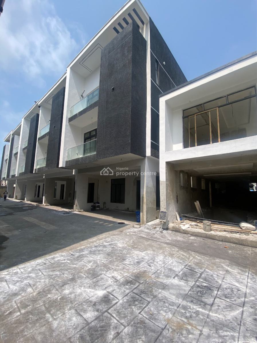 Lovely 5 Bedroom Triplex with 1bq, Ikate, Lekki, Lagos, Terraced Duplex for Sale