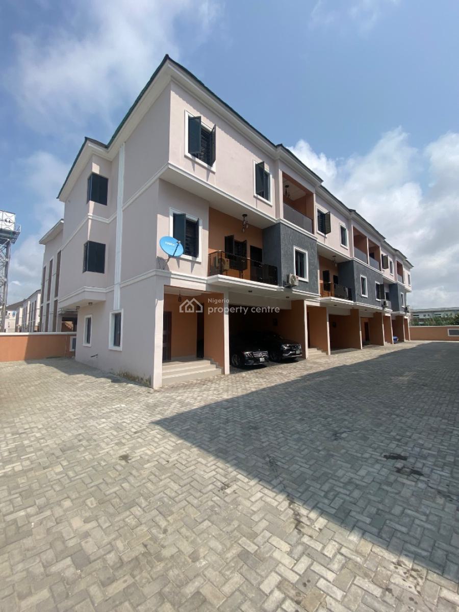 Lovely 4 Bedroom Terraced Duplex in a Secured Environment, Ikate, Lekki, Lagos, Terraced Duplex for Sale