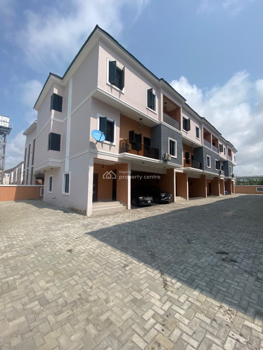Lovely 4 Bedroom Terraced Duplex in a Secured Environment, Ikate, Lekki, Lagos, Terraced Duplex for Sale
