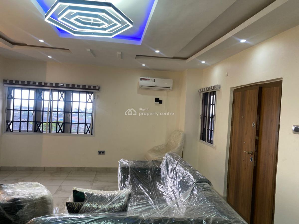 One Bedroom Fully  Furnished Apartment, Gra Phase 1, Magodo, Lagos, Mini Flat (room and Parlour) for Rent