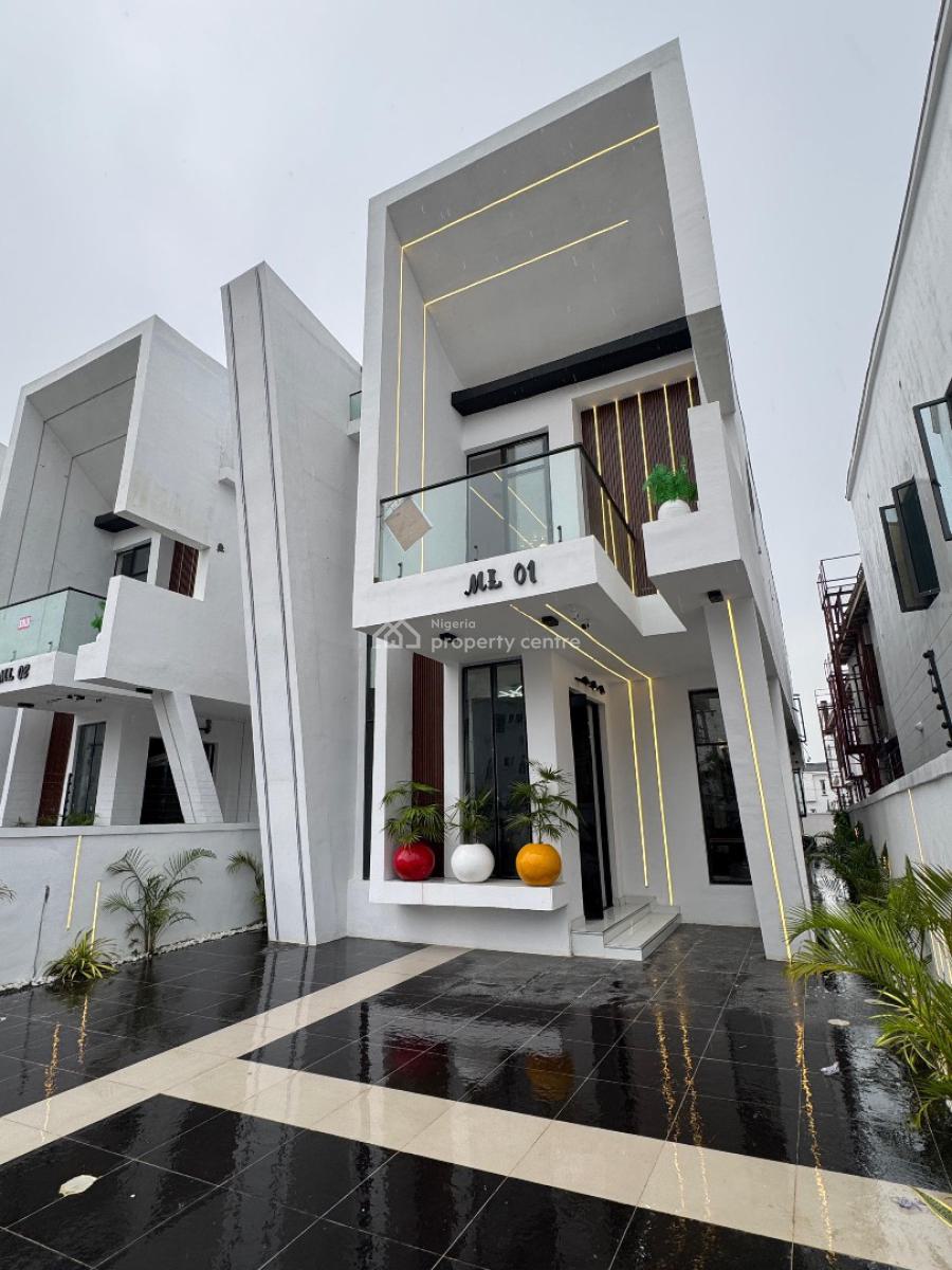 Exotic 5 Bedroom Fully Detached Duplex with Bq, Swimming Pool, Ikota, Lekki, Lagos, Detached Duplex for Sale