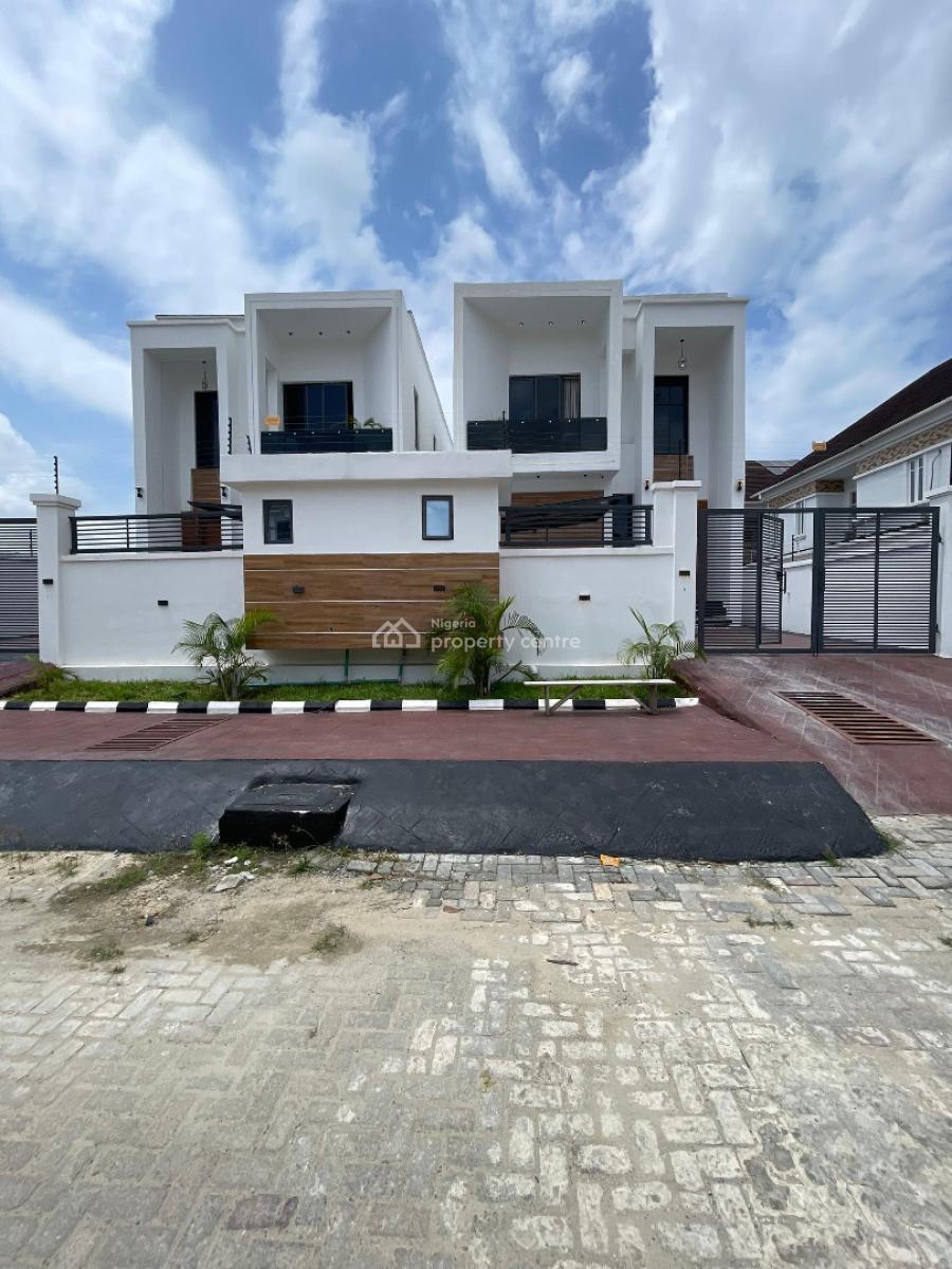 Luxury 5 Bedrooms Fully Detached Duplex, Chevy View Estate, Chevron, Lekki, Lagos, Detached Duplex for Sale