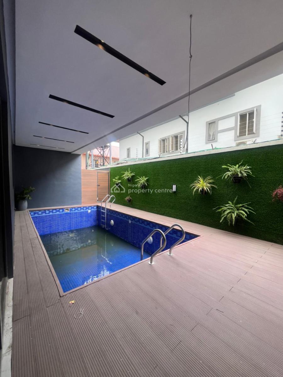 Elegantly 5 Bedrooms with Pool, Cinema, Gym & Rooftop in a Well Secured, Lekki Phase 1, Lekki, Lagos, Detached Duplex for Sale